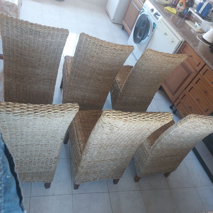 Wicker Chairs – Set of 664551206880514121