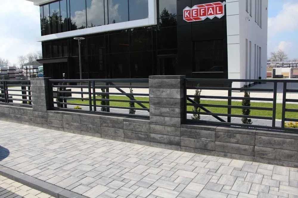 Ogrodzenia Gładkie i Łupane, pustaki KEFAL SUPERBET. Producent!!!