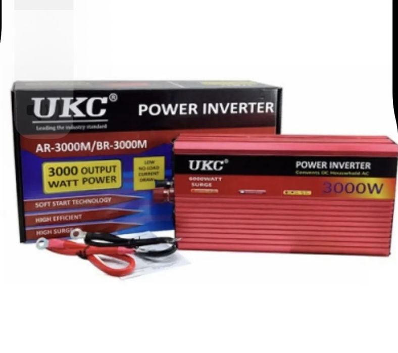 Инвертор UKC 12V-220V AC/DC 3000