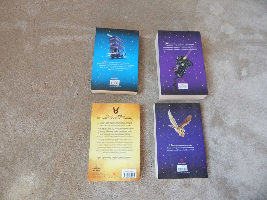 J.K.Rowling - Harry Potter - cena za 4 książki