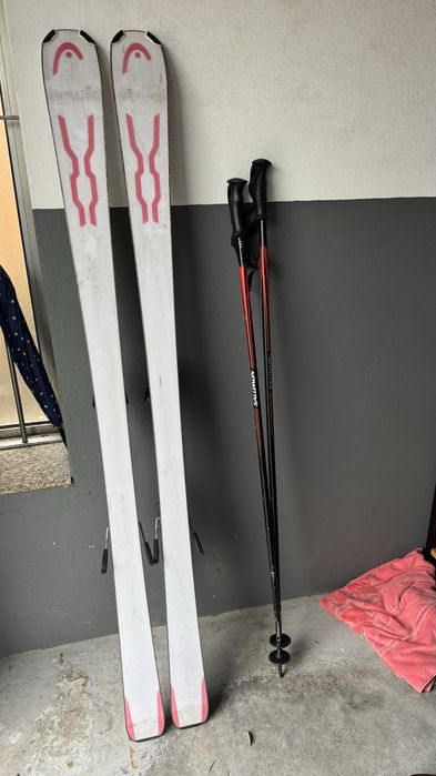 Skis Head e Bastões Salomon