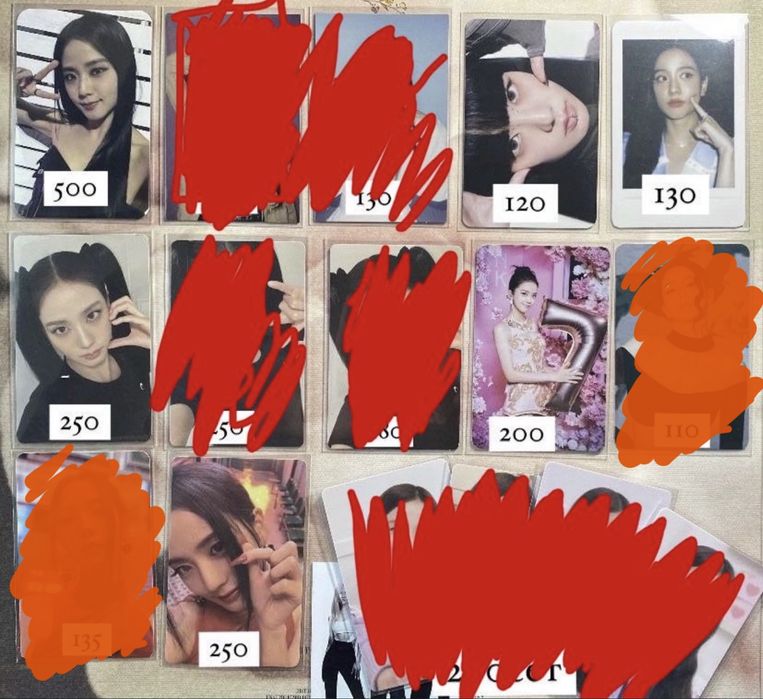 Карти джису blackpink jisoo: 500 грн. - Коллекционирование Одесса