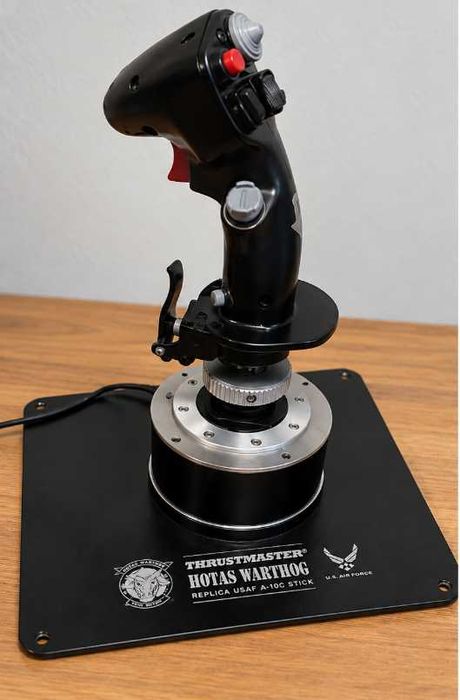 Setup Completo Thrustmaster Warthog + Viper TQS + Pedais – Como Novo