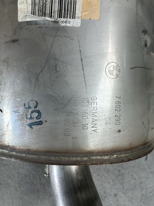 Panela de escape bmw f 20