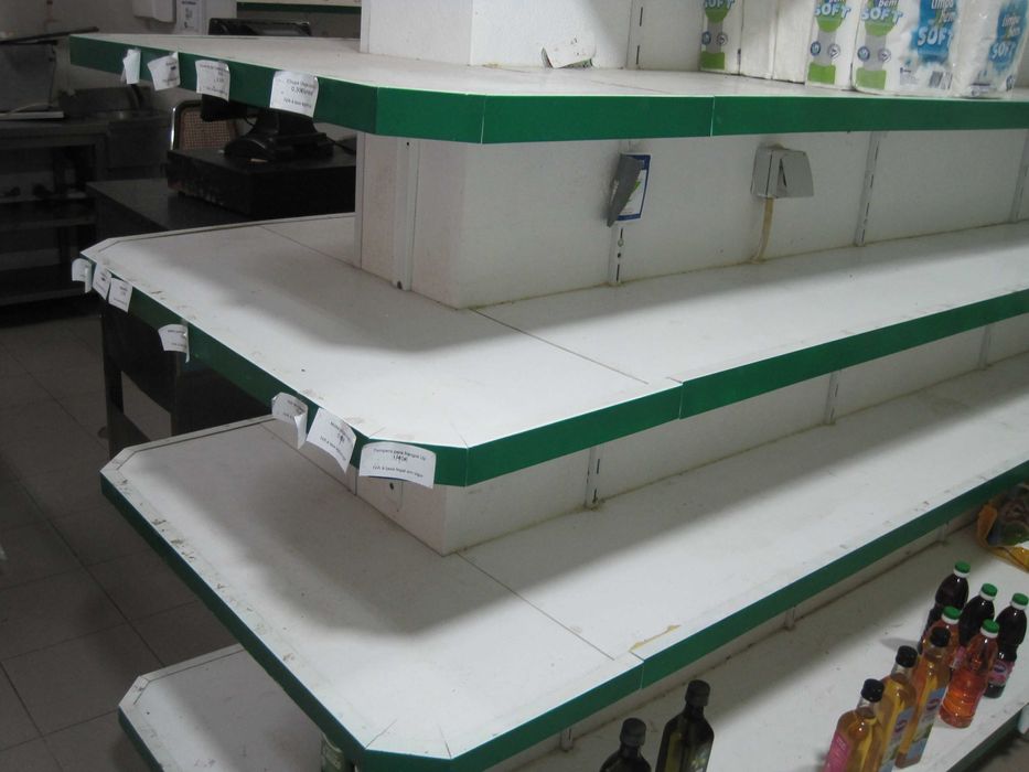 Estantes de mercearia para apresentar artigos - negociável