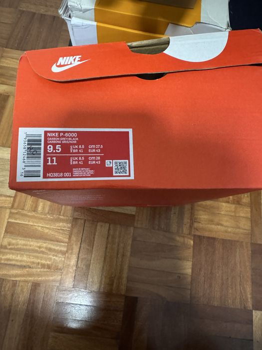 Sapatilhas da Nike p6000