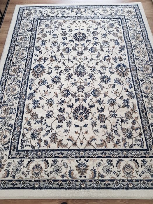 Tapete pelo curto (tons azul) 170x200