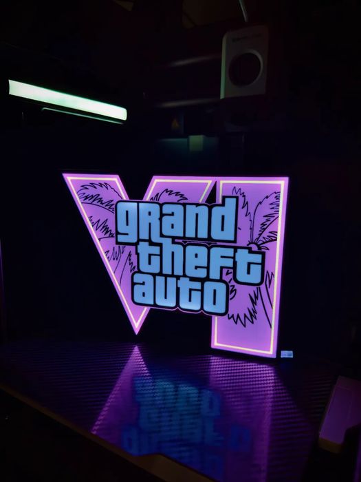 Led светильник  в стиле GTA6