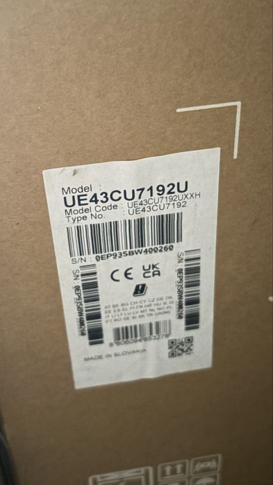 Telewizor Samsung 43CU7192U