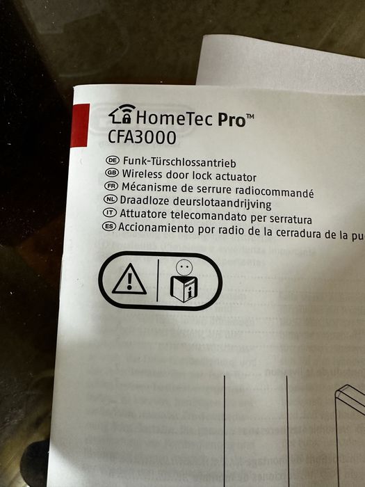 Дверний замок ABUS HomeTec Pro Z-Wave — ABUS CFA3010S