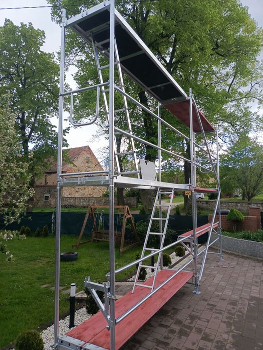 Cena do końca miesiąca Rusztowanie ramowe typu plettac nowe ocynk