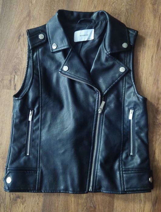 Kamizelka bezrękawnik ramoneska XS