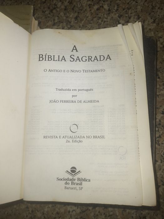 Conjunto de 2 Bíblias Sagradas