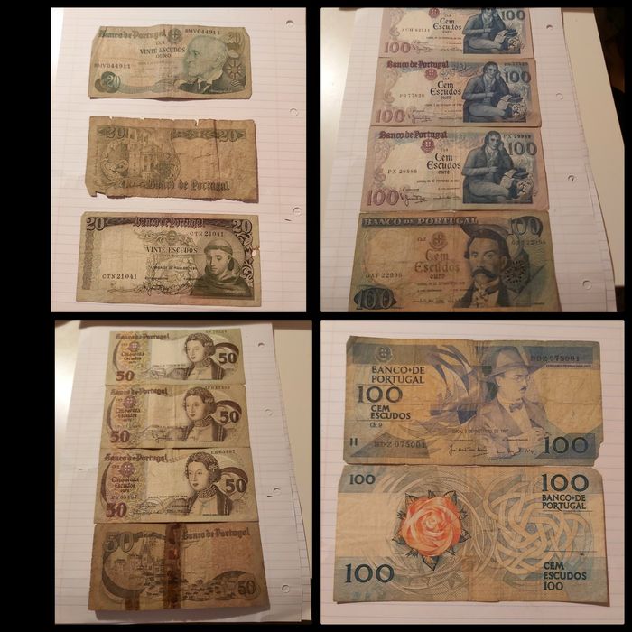 Notas para colecção