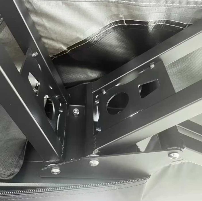 Toldo Lateral 2.5M - Awning 270º - Cinza com luz Led