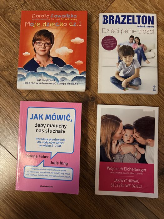 4 książki wychowywanie dzieci: Jak mówic zeby maluchy nas sluchaly