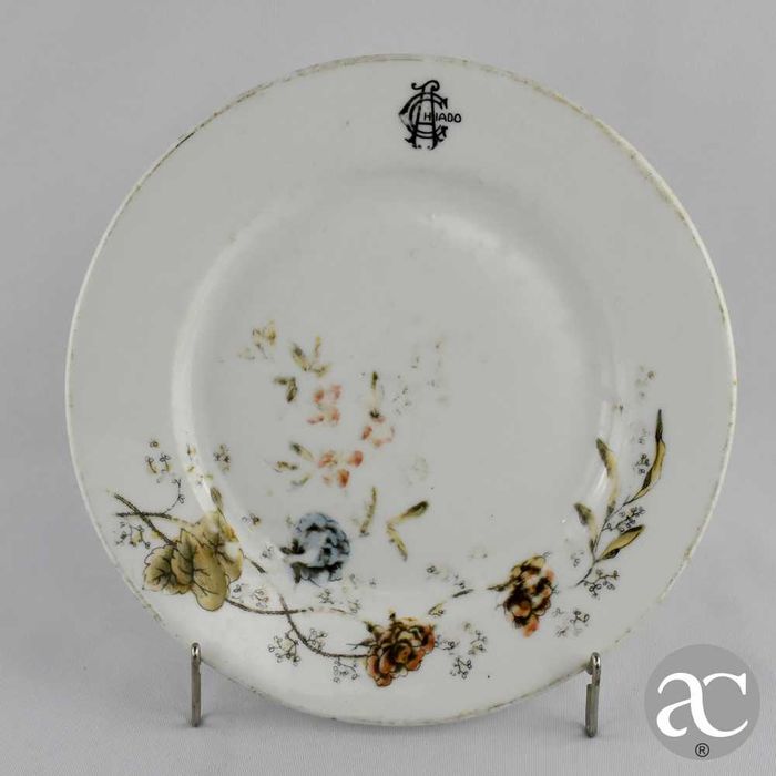 Prato Porcelana Vista Alegre dos Grandes Armazéns do Chiado