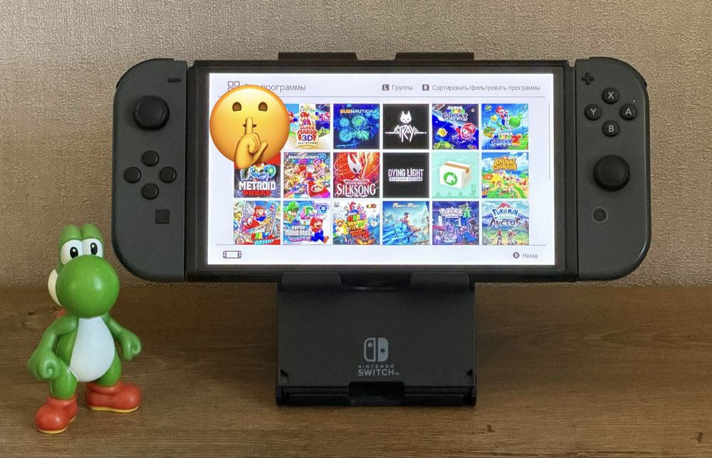 Безкошовні ігри Nintendo Switch oled + sd 128 + більше 15 ігор #198