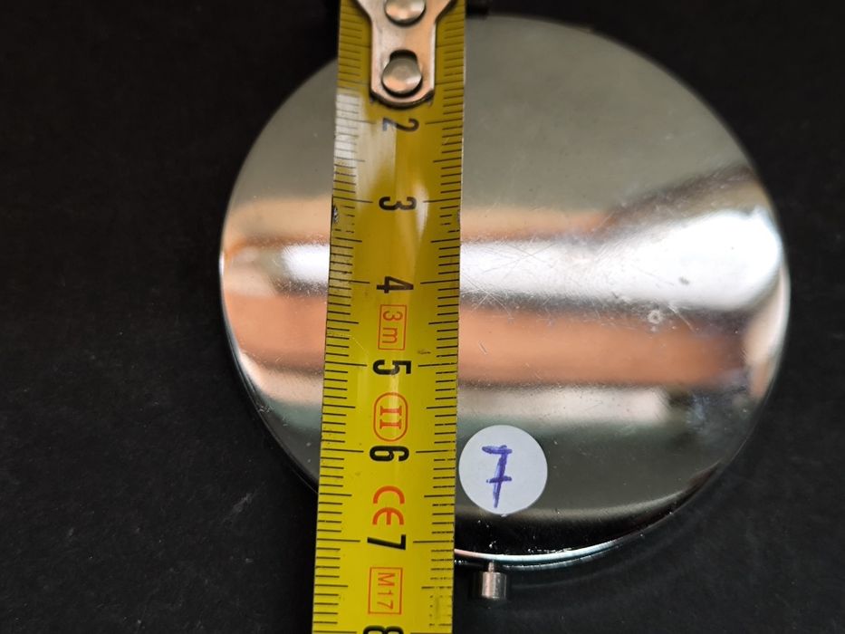 Espelho de bolso com imagem de elétrico