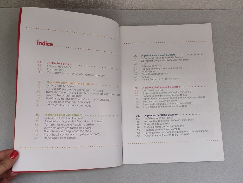Livro "Leopoldina e Os Mini Chefs"