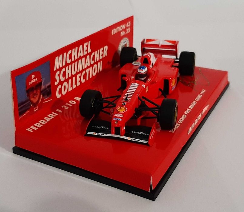 Michael Schumacher Ferrari F310B 1997 Minichamps 1:43