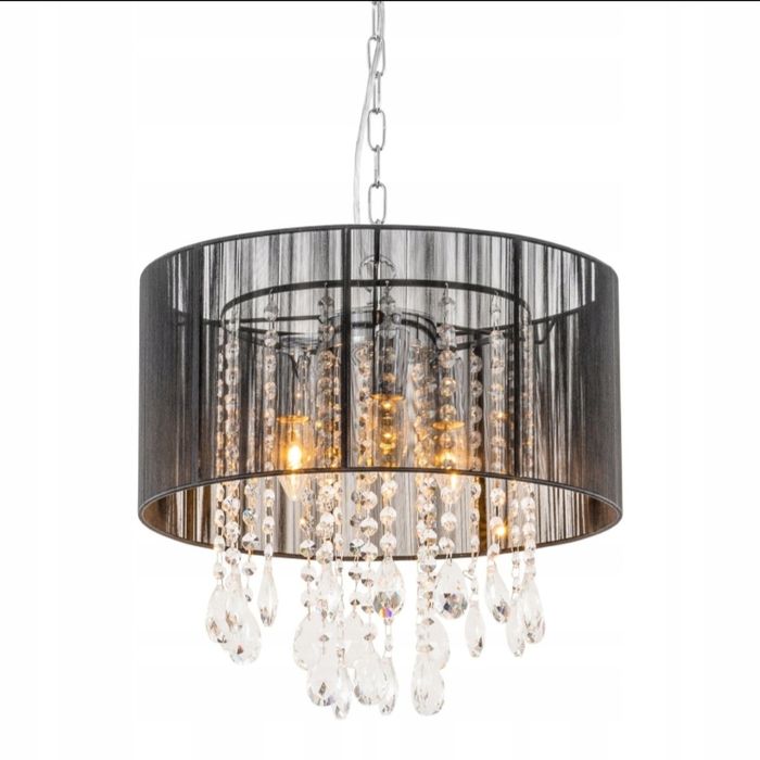 Lampa wisząca kryształy glamour