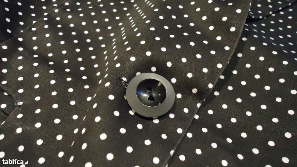 Marynarka żakiet w kropeczki 38-M