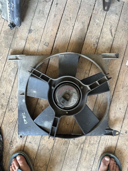 Вентилятор охлаждения радиатора опель вектра