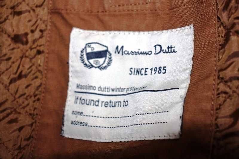 Casaco castanho ou cor camel MASSIMO DUTTI tamanho 13-14 anos