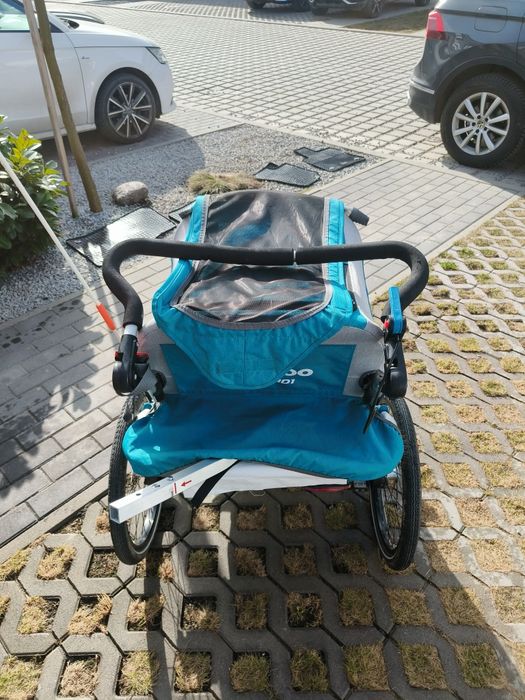 Przyczepka rowerowa, wózek biegowy  Qeridoo Speedkid 1