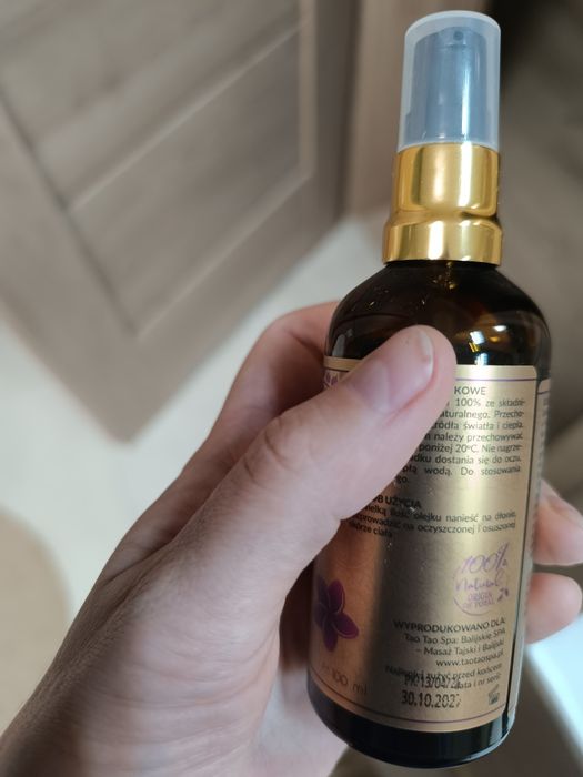 Olejki do ciała Balijskie SPA 3x 100 ml Frangipani Mango Paczula Zestaw