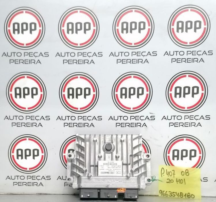 Centralina Peugeot 407 2.0 HDI de 2008 referência 9663548180