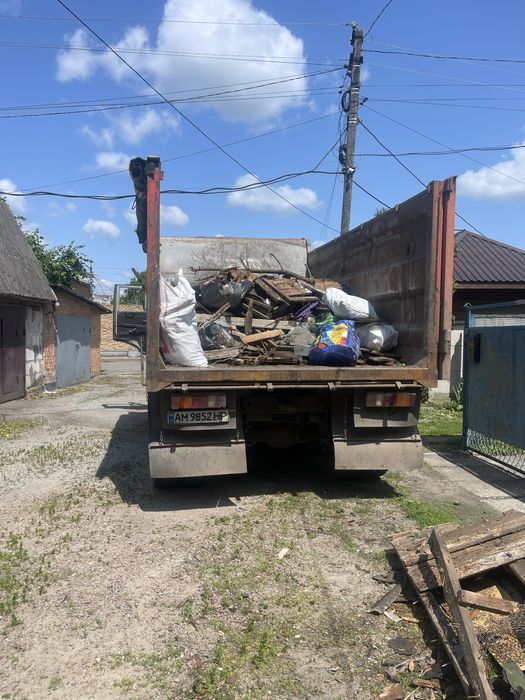 Вивіз сміття Газель, бус, Зіл, Камаз, Маз.