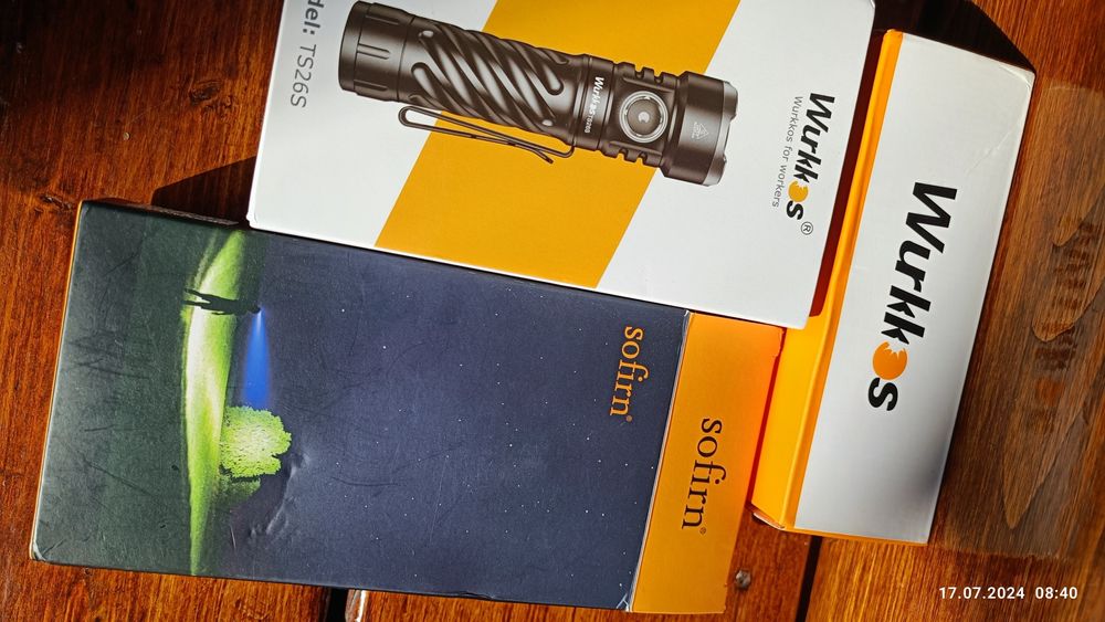 Фонарики Sofirn Wurkkos 10 моделей