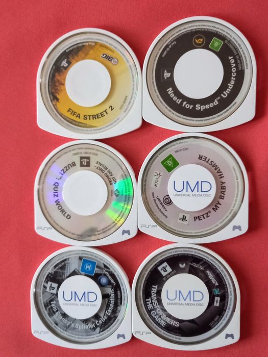 Gry na konsole PSP zestaw