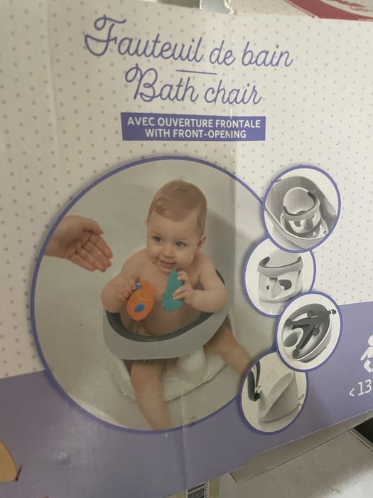 Cadeira de banho para bebé novo