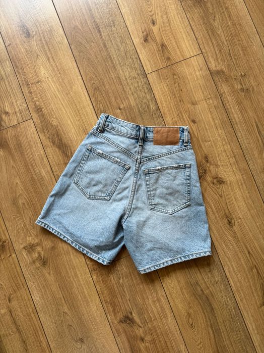 Світло-блакитні джинсові шорти Zara