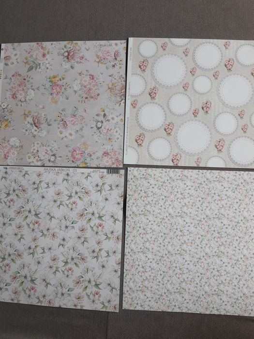 Scrapbooking KWIATY