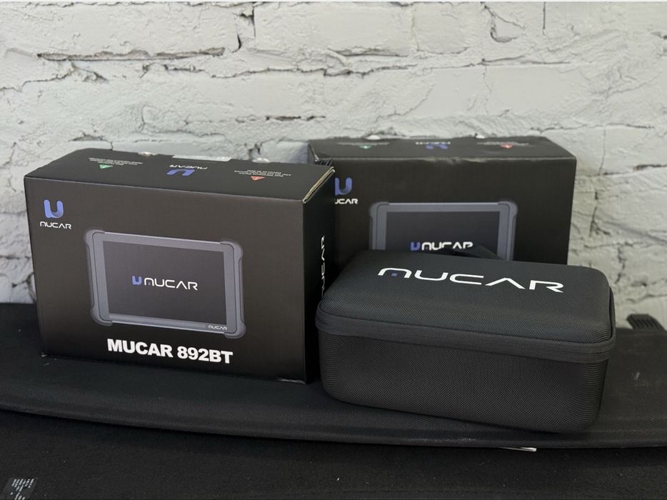 Автосканер Mucar 892BT — професійний мультимарочний сканер, CAN FD, DoIP, 35 сервісних функцій