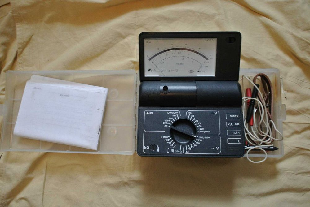 Тестер мультиметр Ц4317.3 редкий раскладной
