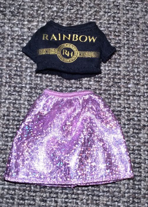 Boneca roupa Rainbow