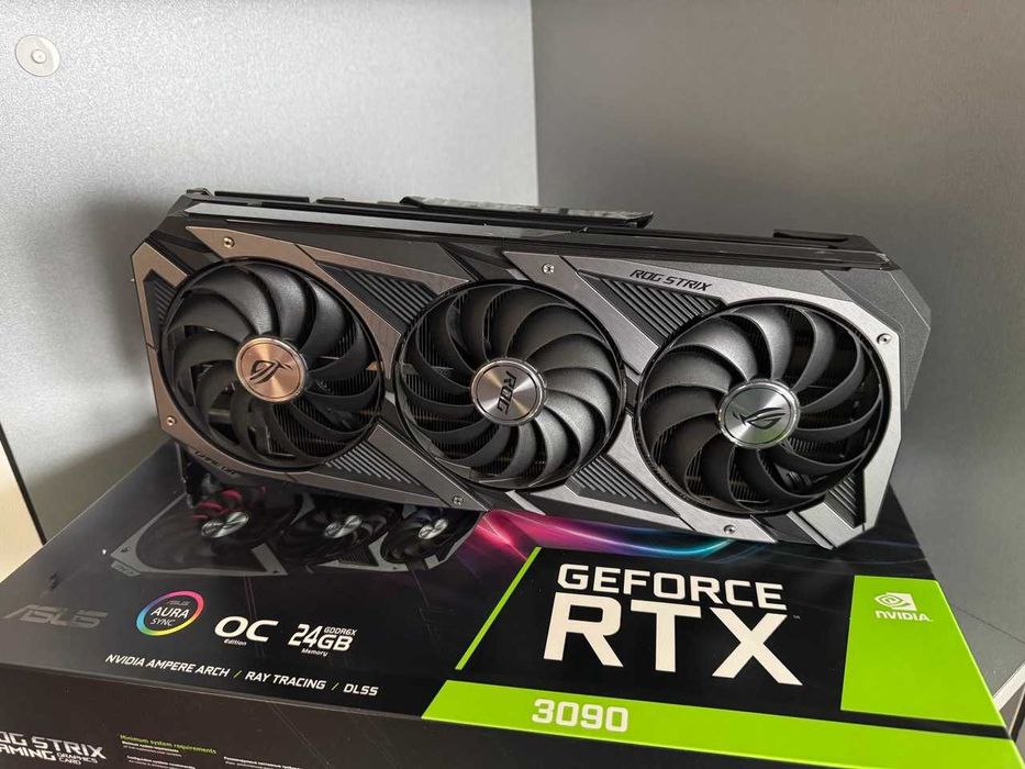 asus rog strix rtx 3090 - купить комплектующие для ПК - Цена на OLX.ua