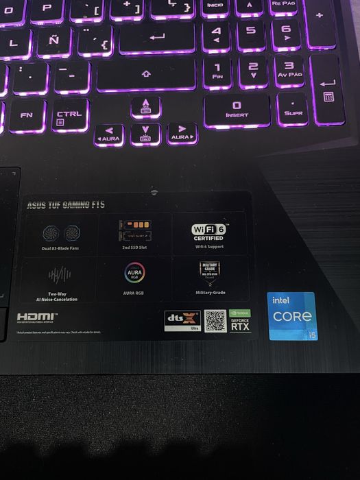 Asus TUF gaming F15 RTX3050Ti