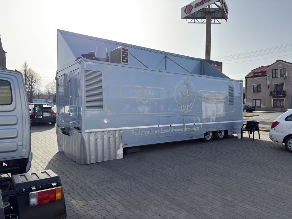 Przyczepa gastronomiczna wedliny / ryby