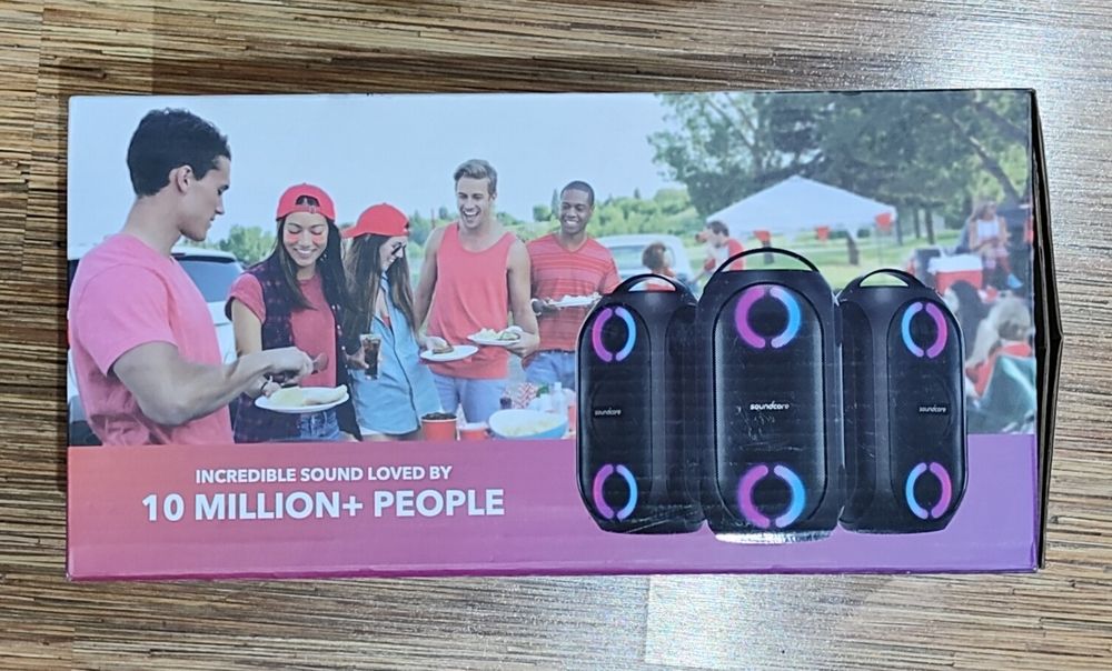 Anker Soundcore Rave PartyCast 80W Black (A3390G12) EU. Гарантія