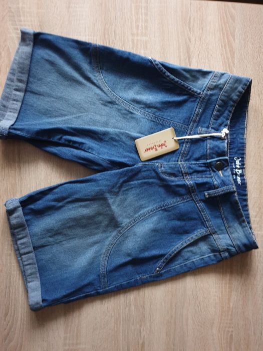 BonPrix nowe spodnie jeansowe przed kolano 36