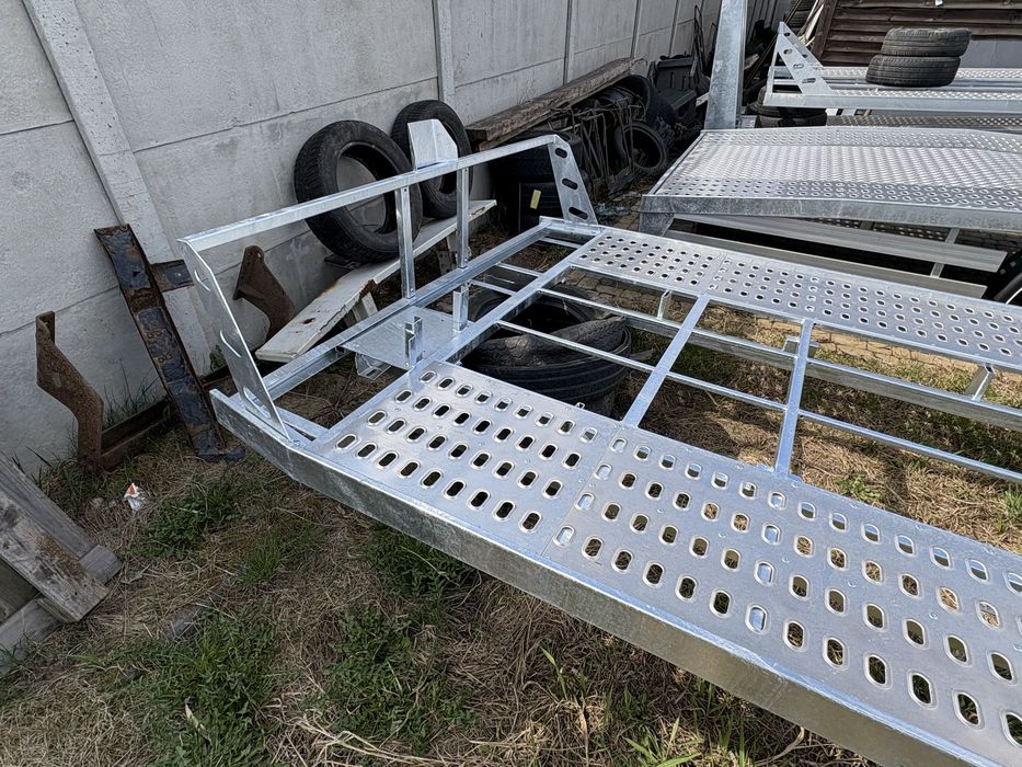 Najazd zabudowa Autolaweta iveco Daily  Aluminium ocynk 5m Nowy