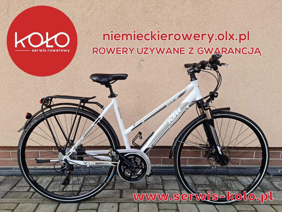 Rower damski damka CROSSOWY KTM koła 28 SHIMANO DEORE XT aluminium