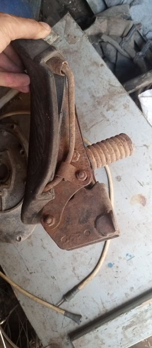 Сидіння ретро мотоцикла...