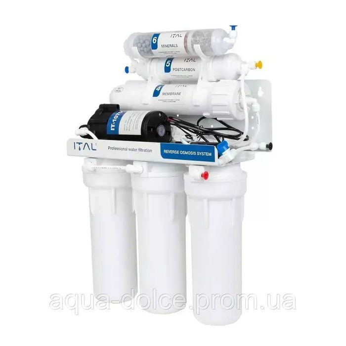 Фільтр зворотного осмосу ITAL RO6-75P